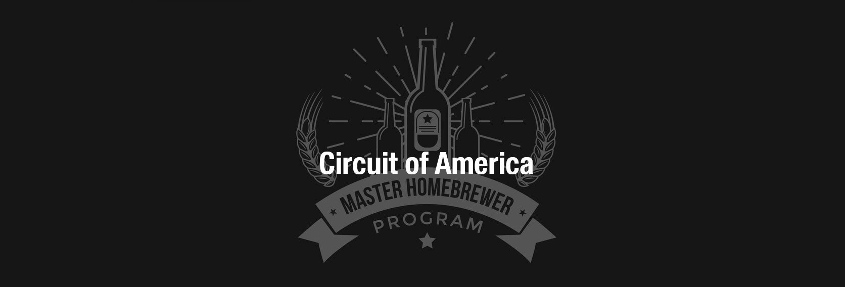 Master Homebrewers Program Circuit of America banner